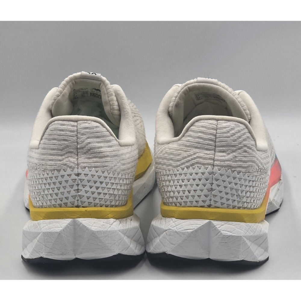 New Balance FuelCell Propel v5 Womens 9.5 White Cyber Jade Running Shoes WFCPRLC - Picture 10 of 12